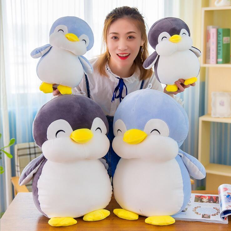Fat penguin doll cute soft down cotton plush toy ductile sleep pillow children s toys boy and girl birthday gift Bed sofa decoration