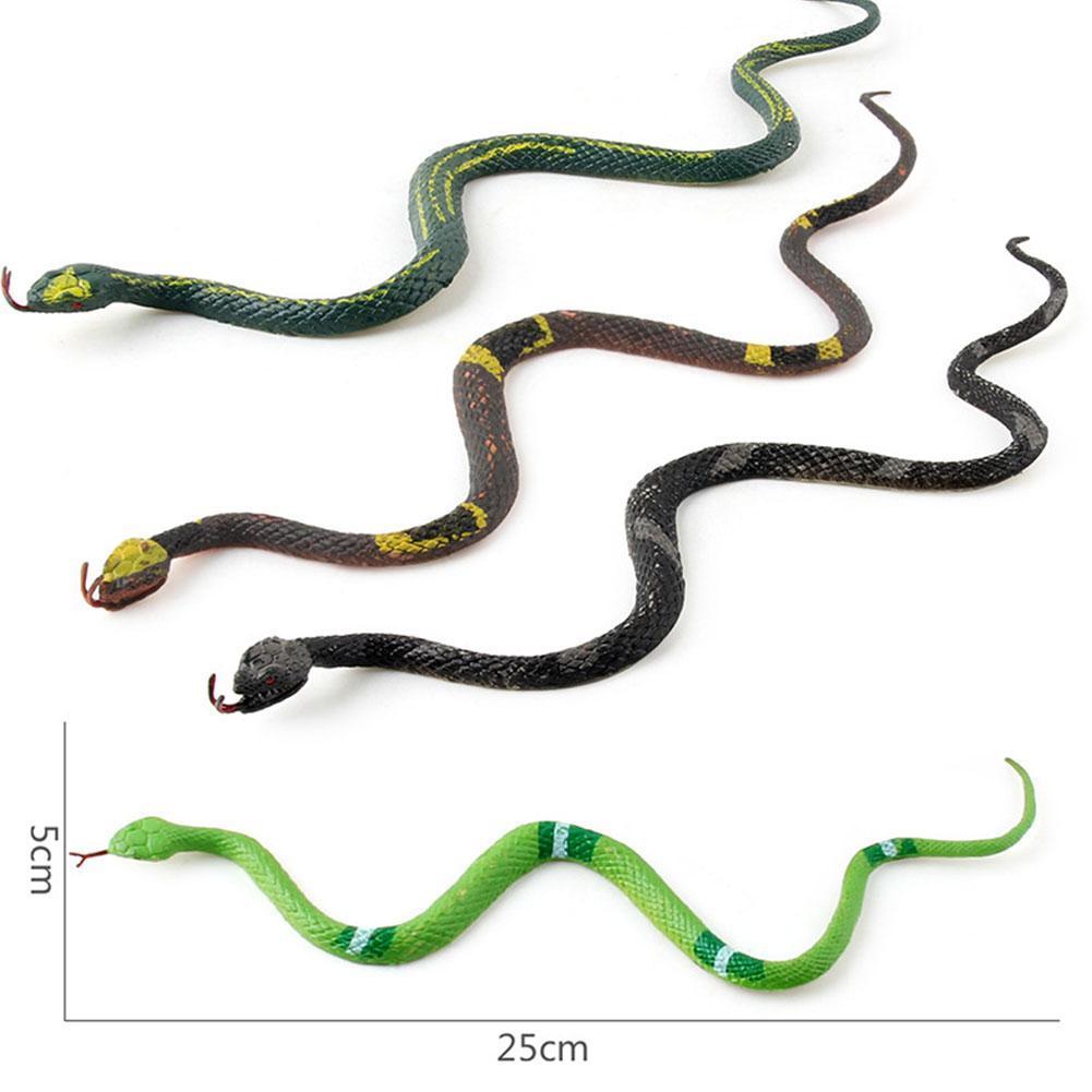2021 Simulation Snake Toys Realistic Scary Model Halloween Costume Party Funny Children Adults Pratical Prank Props