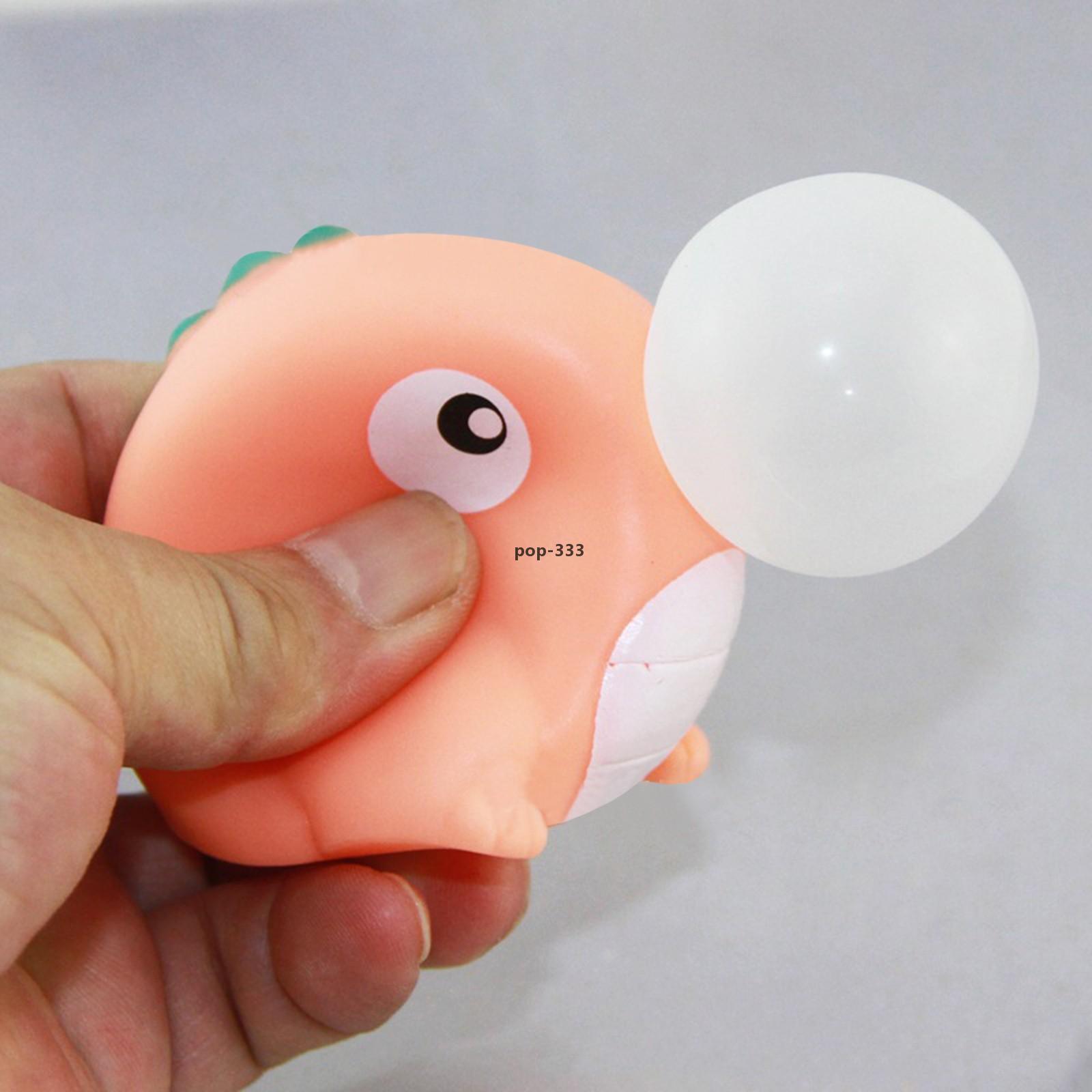 2021 toy Pop Fidget Dinosaur vomit a bubble toys to vent ball compression decompression doll fun baby kneading