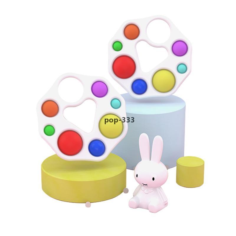 Decompression toys Rodent control pioneer unpressure toy puzzle exercise board children press the ball hand grasping bubble fun