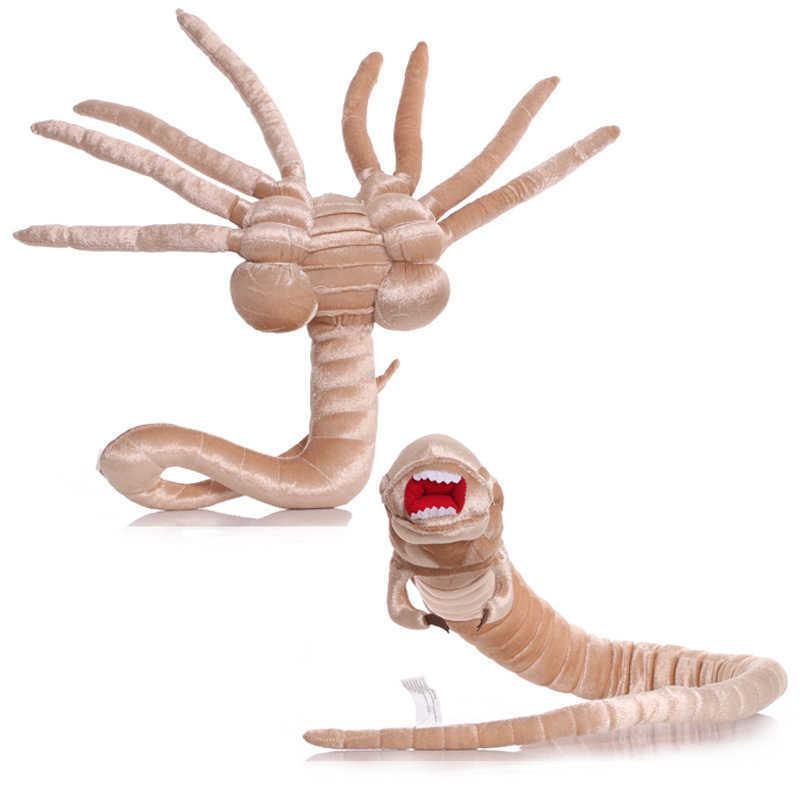 Movie Alien Plush Toys 50cm Facehugger 110cm Chestburster Soft Stuffed Dolls Cosplay for Kids Chidren Chirstmas Gifts H0910 H1025