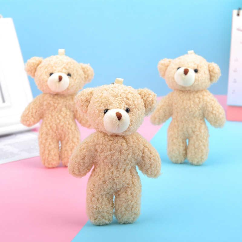 Cross-border New Teddy Plush Bear Toy Keychain Kids Clothing Backpack Accessories H1025