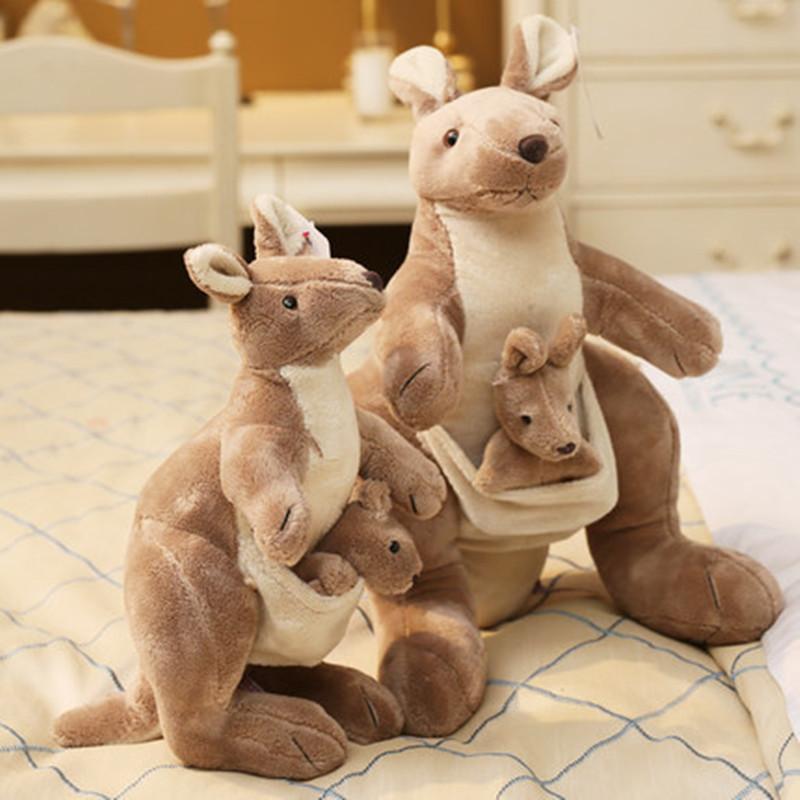28cm kangaroo doll stuffed animals toys high quality cute plush toy children birthday gifts home decoration
