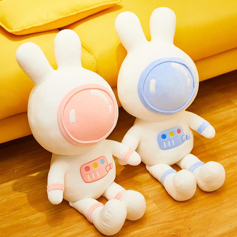35cm Little Rabbit Astronaut doll plush toy children soft stuffed dolls rabbits toys high quality birthday gifts