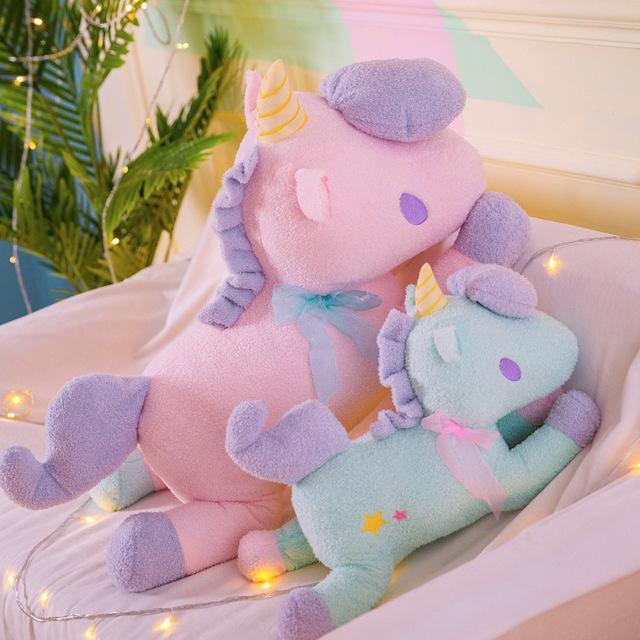 Wholesale 35cm Plush Toys Cute Unicorn Plush Toy High Quality Stuffed Animals Soft Kids Plush Doll Pillow Birthday Gifts