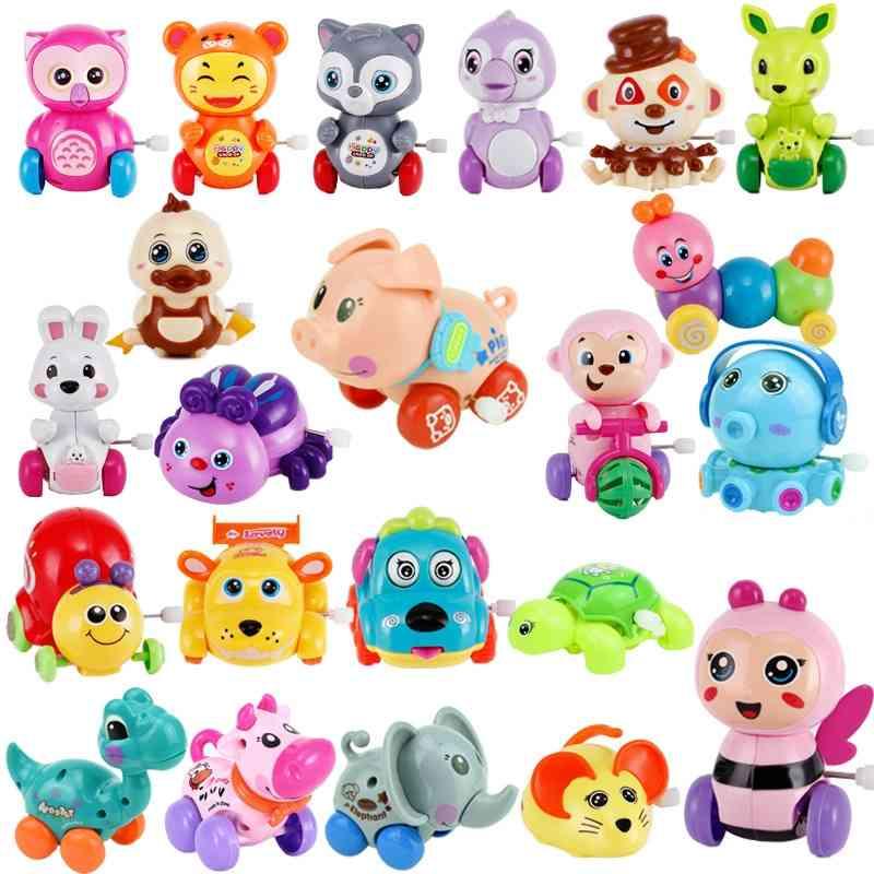 Giraffe car pig Octopus panda dinosaur animal chain baby toys