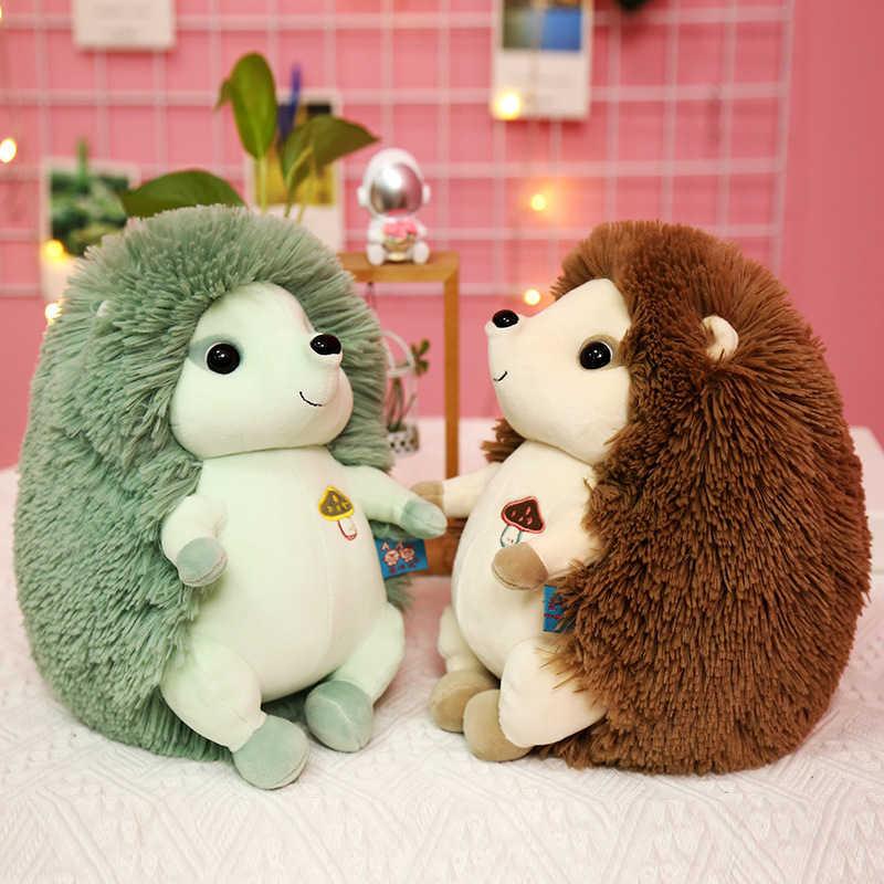 20-40CM Creative Cute Simulated Hedgehog Plush Toy Doll Hedgehog Doll Sleeping Pillow Children Birthday Gift H1025