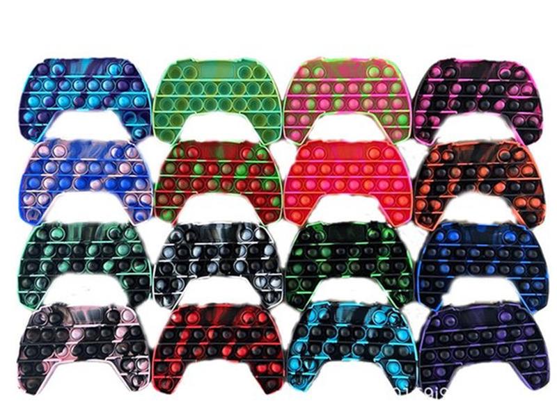 decompression toys Bubble Sensory camouflage pressure ball handle cushion push intellectual arithmetic soft squeeze toy game