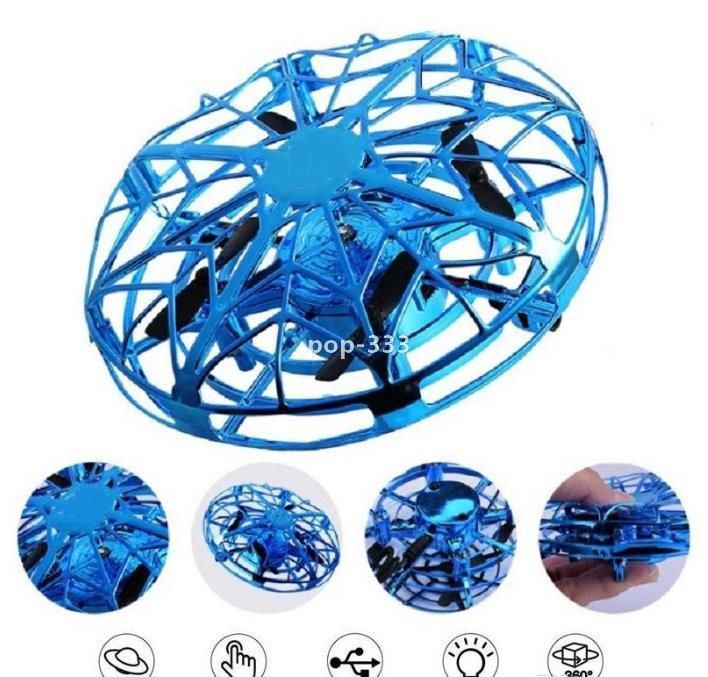 Novelty Games JJRC HXB-003R Mini Drone Infrared Sensing Control RC Quadcopter Induction Altitude Hold Headless Mode RTF UFO