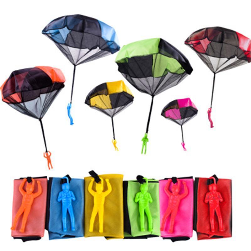 Novelty Games Funny Hand Throwing Kids Mini Play Parachute Toy Soldier Outdoor Sports Children s Educational Toys For Children