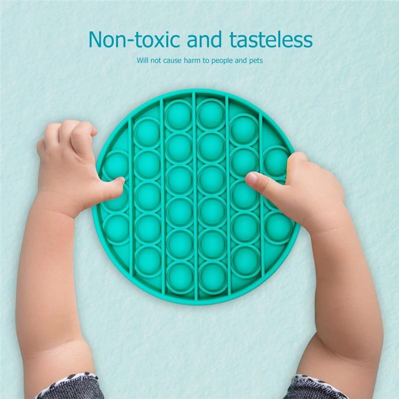 Decompression Toy 2021 Push Bubble Fidget Sensory Autism Special Needs Stress Reliever and Increase Focus Educational Toys Soft Squeeze