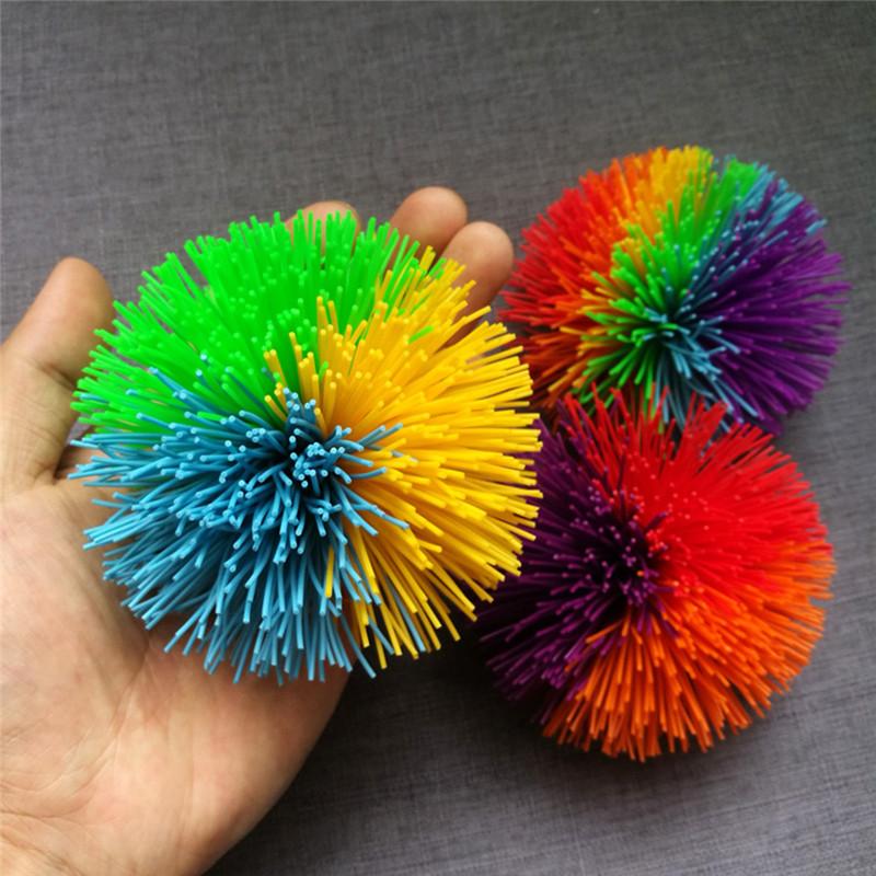 Decompression Toy Silica gel ball hair silk environmental protection material