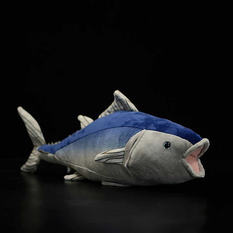 40 cm bluefin tuna plush animal realistic toy marine life tuna plush toy boy girl gift H1025