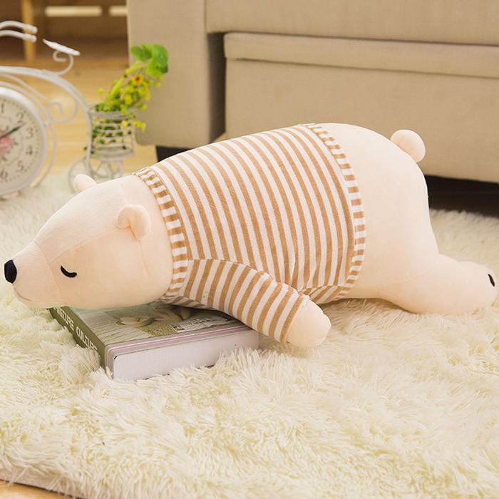 35cm 50cm Polar Bear Plush Toys Cute Animals Pillow Plush Toy Hot Sale Stuffed Animals Soft Kids Plush Doll Birthday Gifts Wholesale