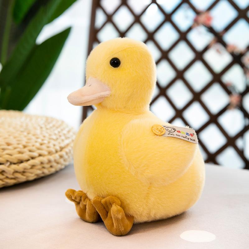 12cm Plush Toys Stuffed Animals Dolls Plush Toy Little Yellow Duck Doll Kids Toy Doll Soft Plush Toy Birthday Gifts