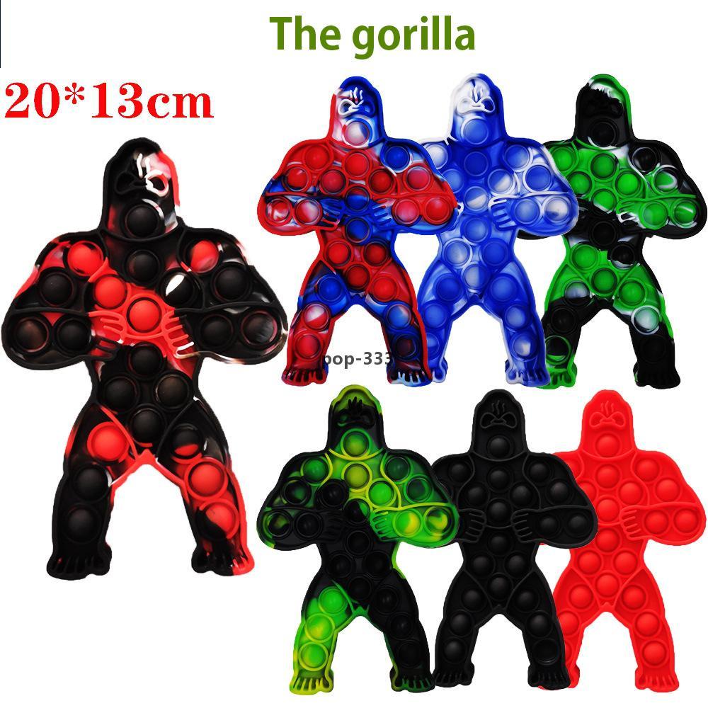 2021 Push Bubble Sensory Fidget Toy Autism Squishy Stress Reliever Toys Adult Kid Unicorn XZ01