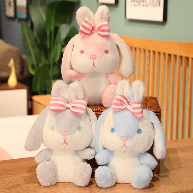 Kawaii Bow Elf Rabbit Doll Plush Toy Stuffed Plush Animal Girl Christmas Gift Toys For Children s Home Decor H1025