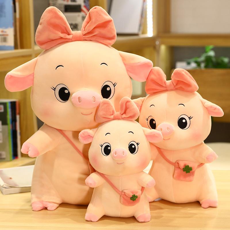 25cm cute pig doll plush toys high quality stuffed animal doll children toys birthday gifts wholesale