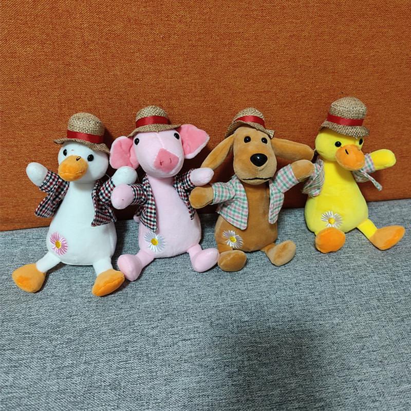 16cm doll keychain plush toy high quality bag pendants stuffed animals toys keyring pendant
