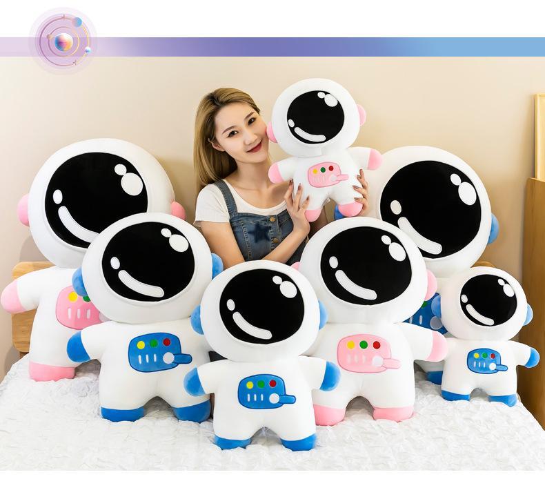 25cm plush toys Astronaut stuffed figure home decoration bed ornament children s space dreams