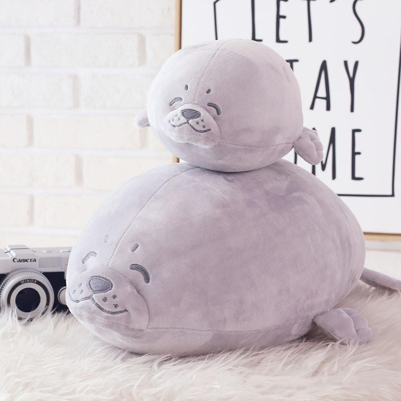 30cm 40cm Plush Toys Seal Dolls Stuffed Animals Soft Cute toy High quality kids Birthday Gift Home decoration