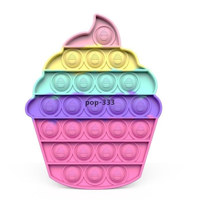 Decompression toys Pop fidget Toy cross-border seller for rainbow camouflage mouse control pioneer desktop educational children