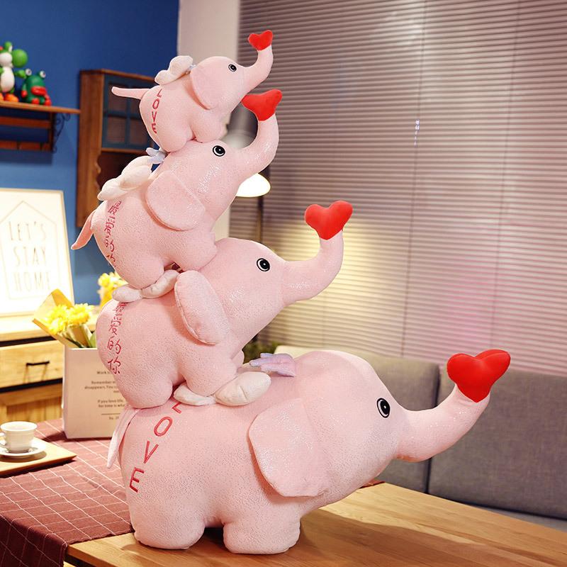 30cm elephant plush toy cute stuffed animals doll home decoration high quality elephants toys