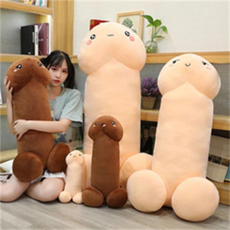 simulation Sexy Funny Plush Toy Stuffed Soft Dick Doll Real-life Plushs Pillow Cute Toys Interesting Gifts