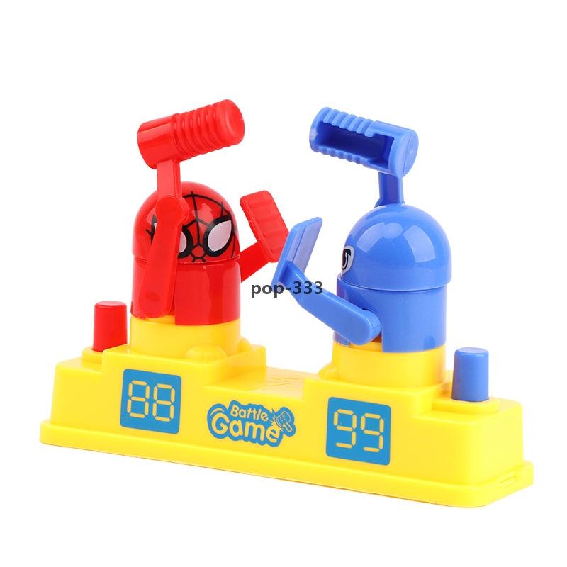 Creative toy of attack and defense against aircraft villains