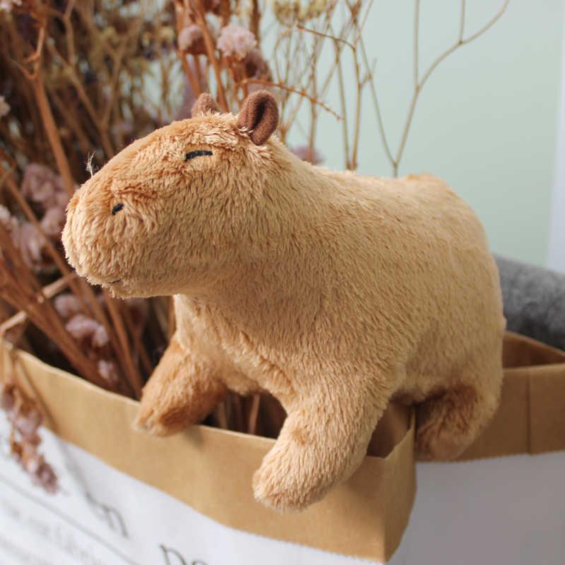 Simulation Animal Capybara Mouse Plush Toys Cute Plushie Dolls Stuffed Soft Animals Children Toys Kids Peluche Christmas Gifts H1025