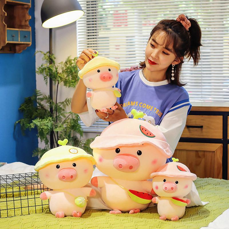 25cm cute pig plush toy stuffed animals dolls high quality soft animal toys birthday gifts home decoration