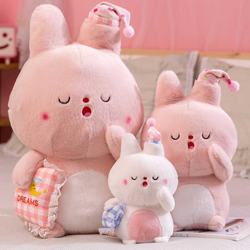 Kawaii Pillow Rabbit Plush Toy Pillow Cushion Baby Toy Stuffed Plush Animal Kid Toy Girl Gift Toys For Children s Home Decor H1025