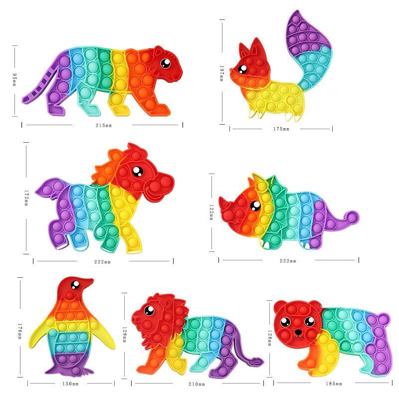 Fidget Toy Antistress Toys For Adult Children Push Bubble Fidget Sensory Toy Squishy Jouet Pour Autiste