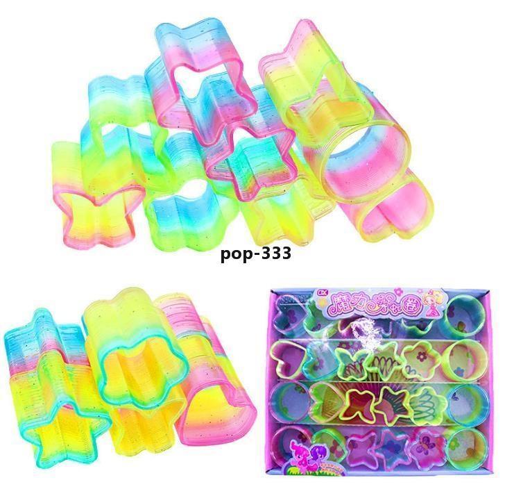 Decompression toys Small Magic Rainbow Circle 5CM updated version of the children s educational on market, wholesale manufacturers