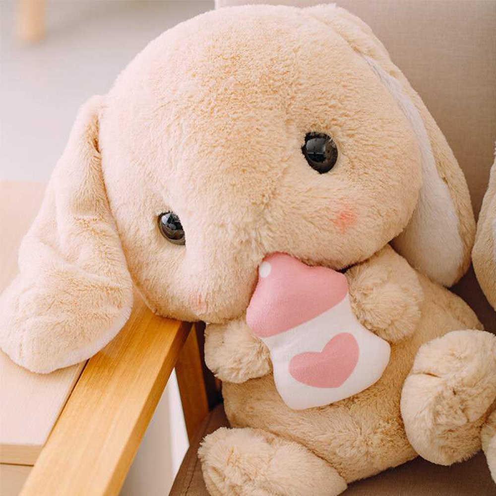 Cute Stuffed Rabbit Plush Soft Toys 22/32/43cm Bunny Kids Pillow Doll Creative Gifts for Children Baby Accompany Sleep Toy Gift H1025
