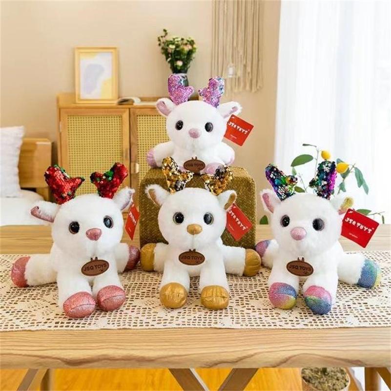 plush toy Colorful deer doll Christmas party wedding tossing small dolls event gift children gifts Stuffed Animals