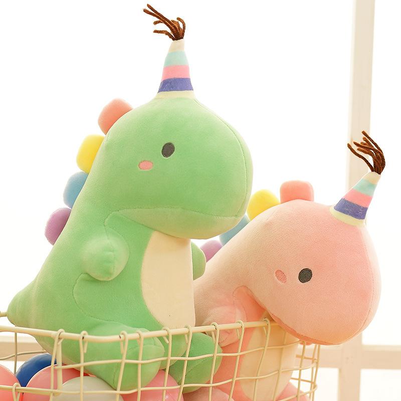 Dinosaur Plush toy Cute doll Pillow Sleeping cutes bed soft dolls birthday gift for girls